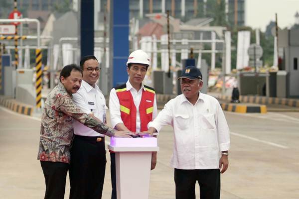 Presiden Jokowi Resmikan Jalan Tol DepokAntasari Seksi I