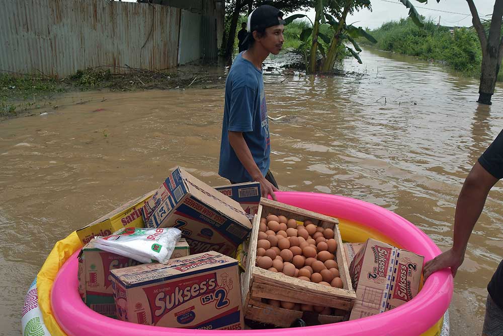 Perumahan Di Cikarang Utara Sudah Dua Hari Terendam Banjir