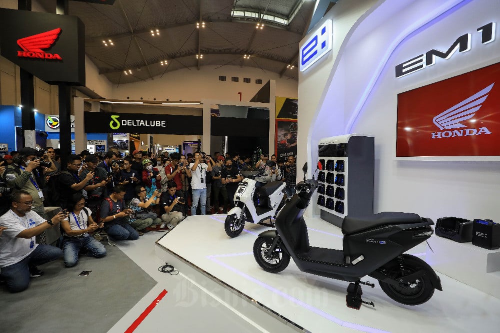 Honda Luncurkan Sepeda Motor Listrik EM1 E Di GIIAS 2023