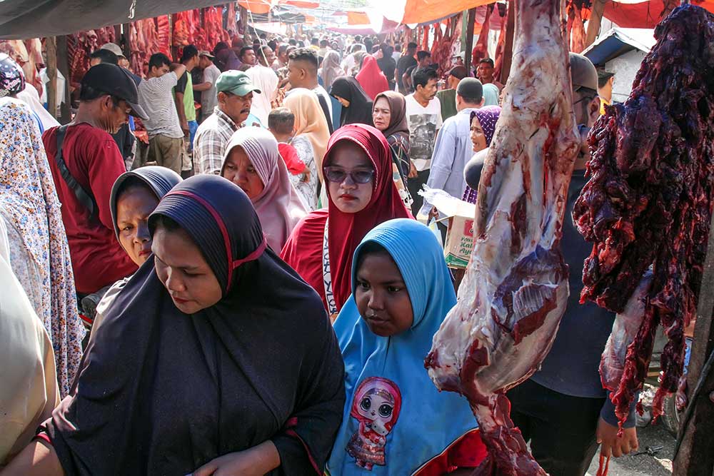 Sambut Bulan Ramadan Pasar Tradisional Di Aceh Dijadikan Pasar Meugang