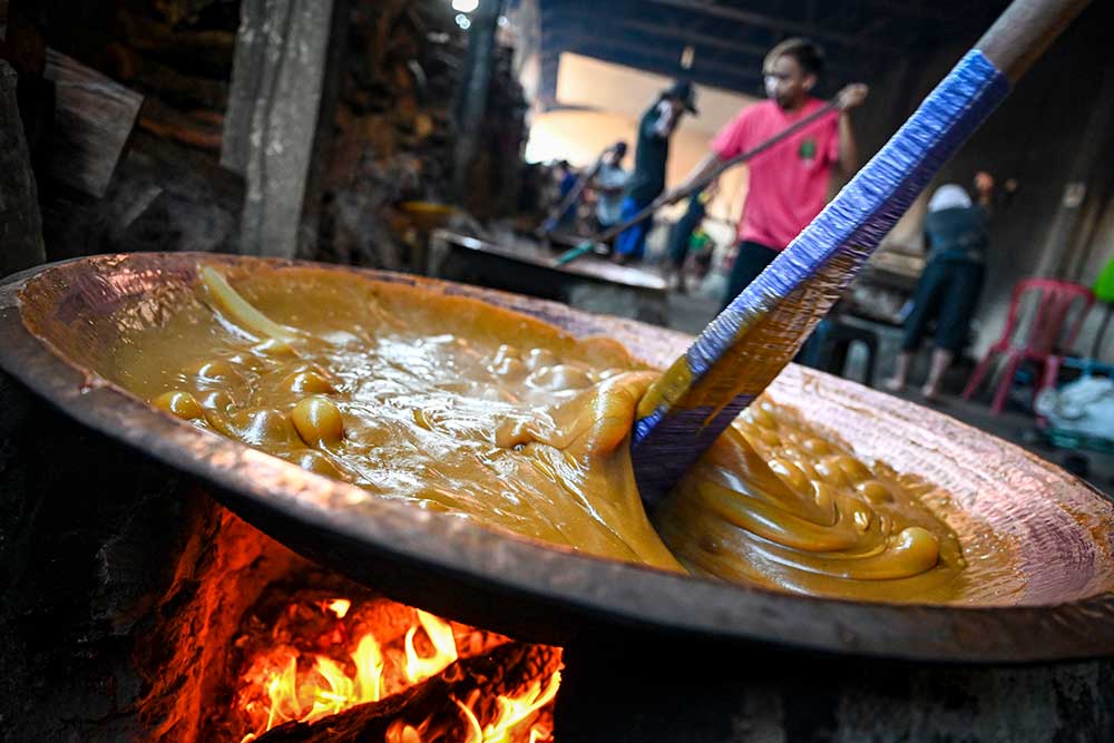 Produksi Dodol Betawi Meningkat Drastis Selama Bulan Ramadan