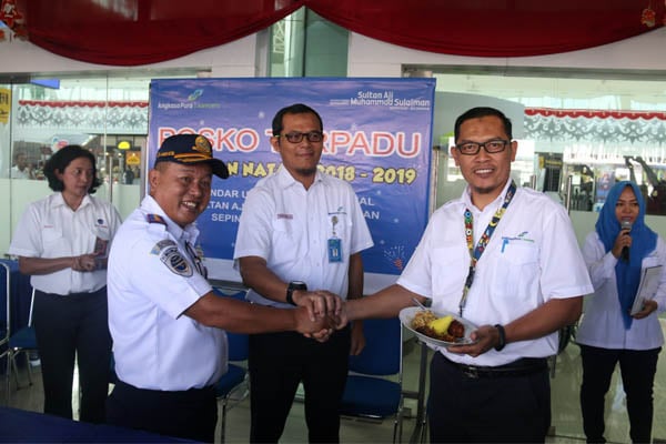 Posko Terpadu Angkutan Udara Nataru Bandara SAMS Sepinggan Balikpapan