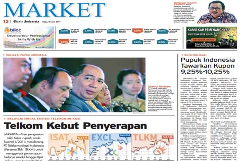BISNIS INDONESIA Edisi Cetak Rabu (18/6/2014)  Seksi Market