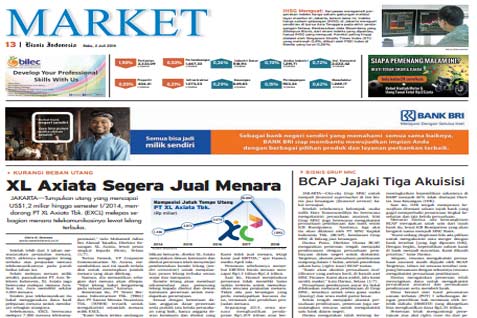 BISNIS INDONESIA Edisi Cetak Rabu (2/6/2014) - Seksi Market