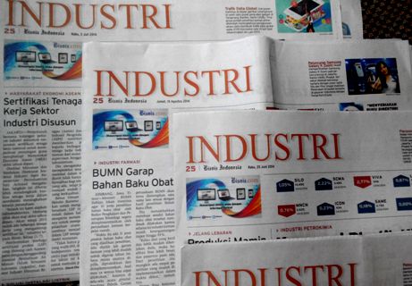 Headline Bisnis Indonesia Kamis  (27/11/2014) Seksi Industri