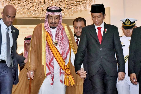 Berkah Hujan Sambut Salman