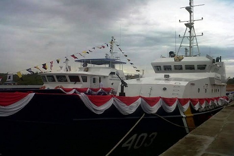 ILLEGAL FISHING : Lima Kapal Filipina Ditangkap