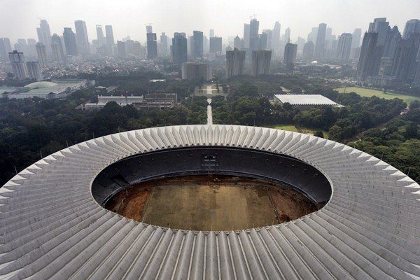 FONDAZI : Venue Asian Games 2018  Akan Selesai Sesuai Target