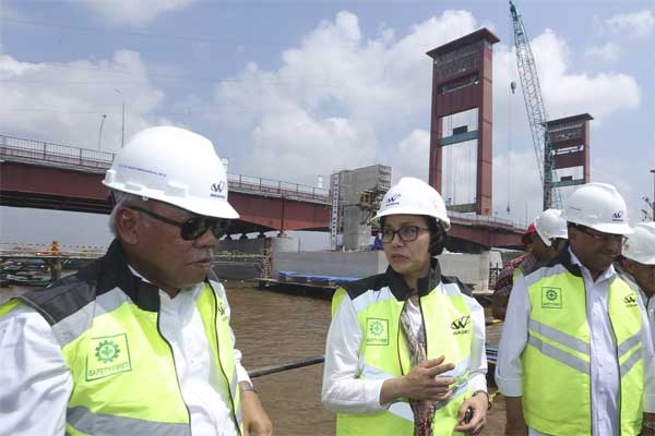 KERETA API RINGAN : Uji Coba LRT Palembang Dimulai Maret 2018