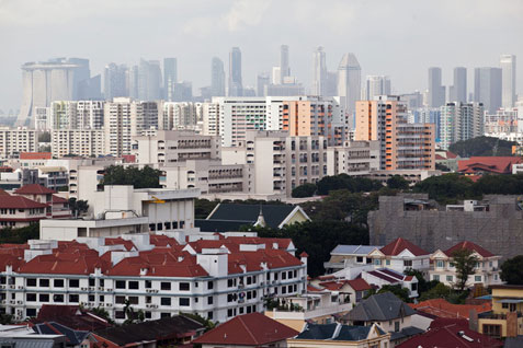 EKONOMI SINGAPURA  : Harga Properti Berpotensi Bangkit