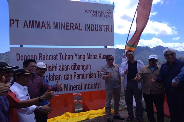 PEMURNIAN TEMBAGA : Amman Mineral Siapkan Lini Bisnis Energi