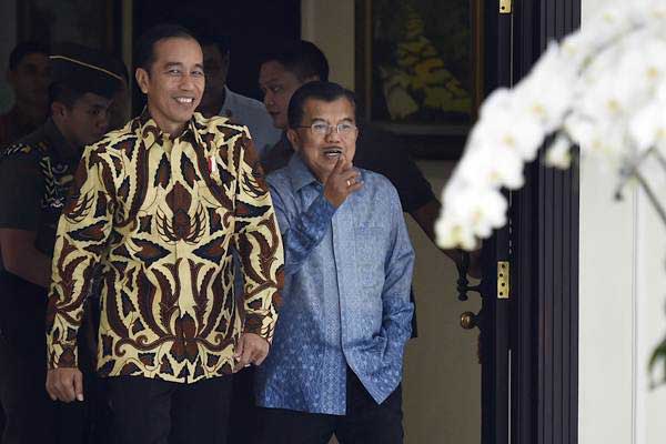 SANTAP SIANG BERSAMA : ‘Balasan’ Jokowi untuk JK