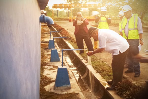 AIR MINUM : Proyek di Lampung & Jateng Segera Dibangun