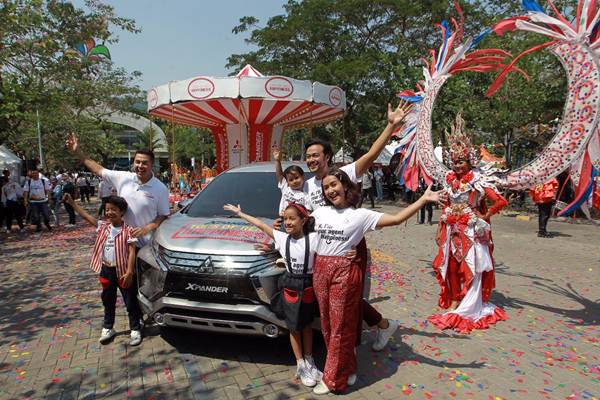 KENDARAAN KECIL SERBABUNA : Xpander Antar Mitsubishi Indonesia Berjaya