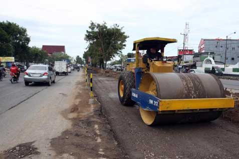 MUDIK LEBARAN : Perbaikan Jalan di Sumatra Diprioritaskan