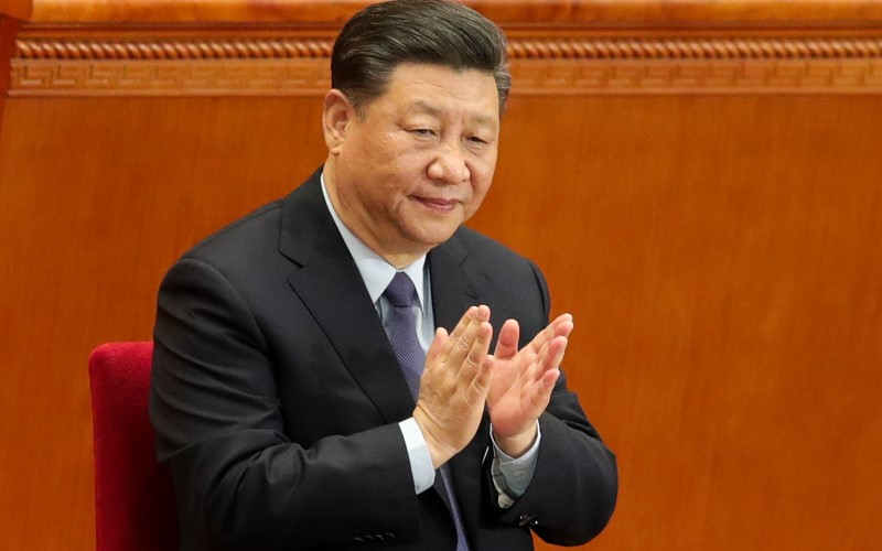 BUNTUT KONFLIK DAGANG DENGAN AS : Xi Serukan Rantai  Pasok yang Mandiri