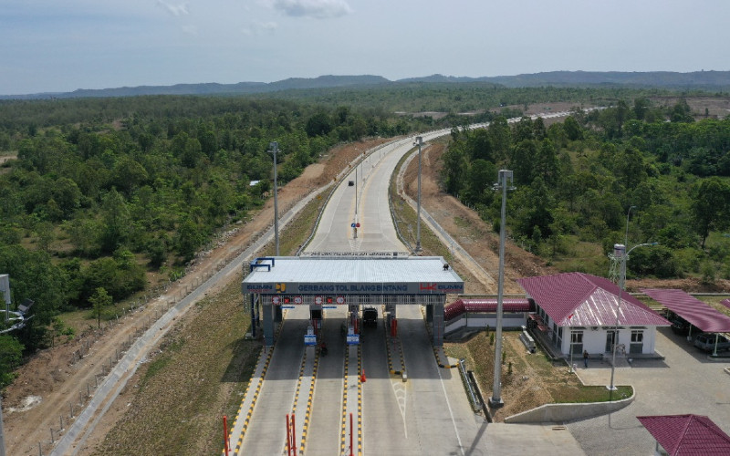 PEMANTAUAN TOL TRANS-SUMATRA : HK Pasang 636 Unit CCTV