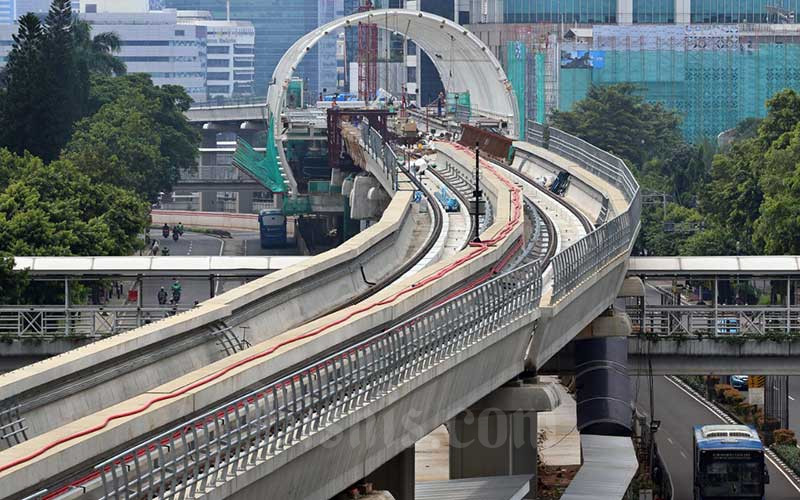  PEMBANGUNAN MODA TRANSPORTASI LRT : Perubahan Trase Disetujui Pusat