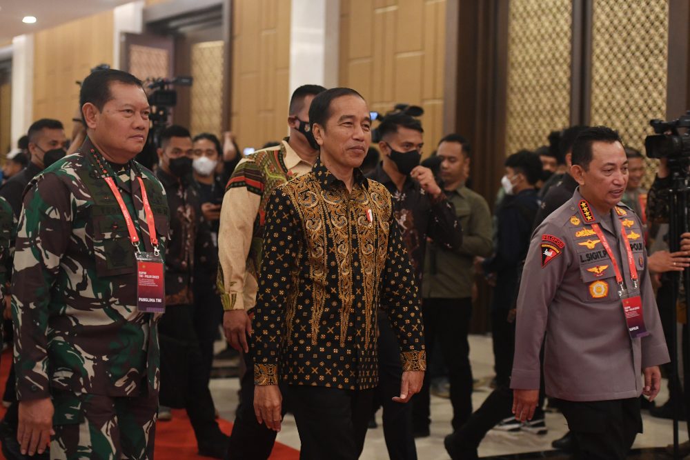 RAPIM TNI-POLRI 2023 : Jokowi Minta Basmi Tambang Ilegal