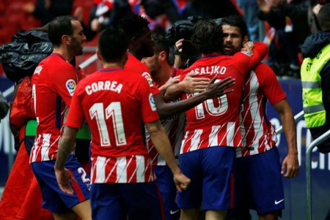 Hasil La Liga Spanyol: Atletico Madrid Tempel Ketat Barcelona