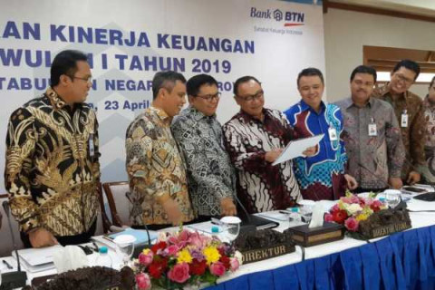 Kuartal I/2019, BTN Raup Laba Rp723 Miliar