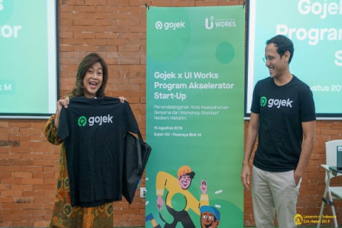 UI - Gojek Dukung  Program Akselerator UI Works