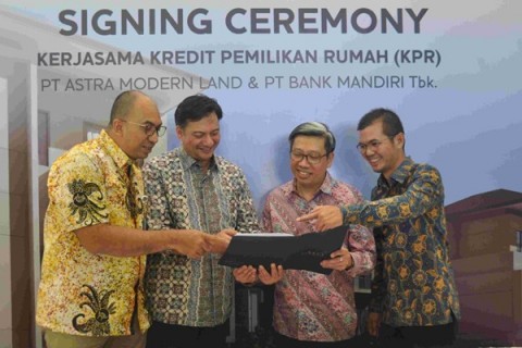 BMRI Gandeng Astra Modern Land Salurkan KPR Proyek Asya
