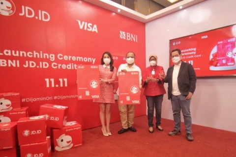 BNI (BBNI) Gandeng JD.ID Luncurkan Kartu Kredit E-Commerce