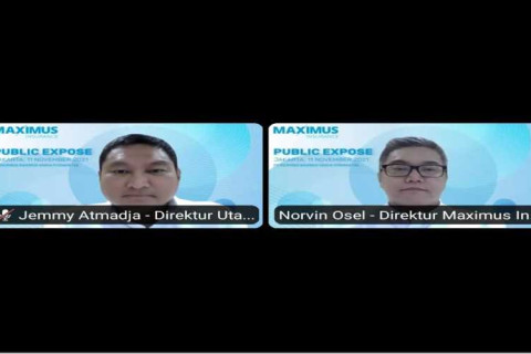 Asuransi Maximus Incar Penjualan lewat Digital Capai 1,5 Juta Polis di 2022