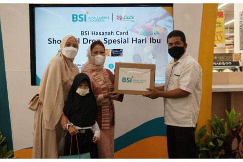 Shop Till Drop, BSI Hasanah Card Apresiasi Para Ibu & Berbagi untuk Sesama