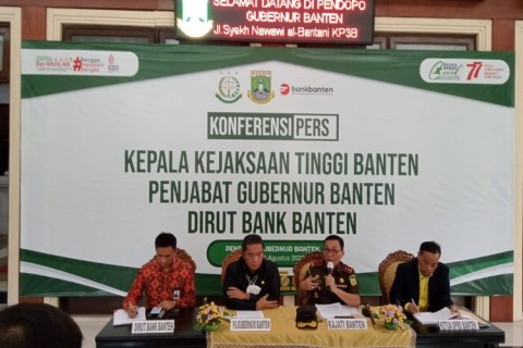 Perkuat Sinergi, Pemprov Banten, Bank Banten dan Kejati Jalin Kerja Sama Bidang Hukum