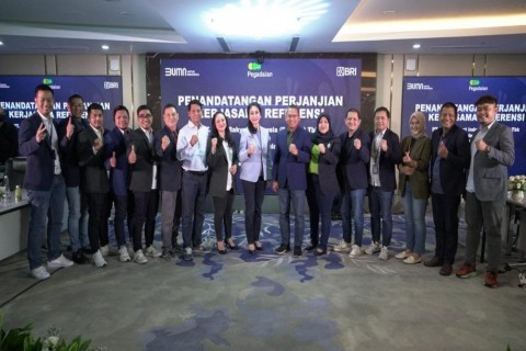 Bidik Nasabah Prioritas, Pegadaian dan BRI Jalin Kerja Sama