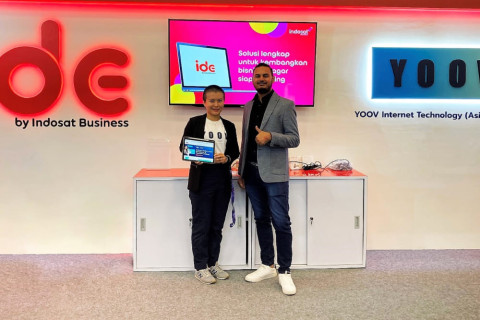 IDE by Indosat Business Berkolaborasi dengan YOOV Dukung Kemajuan UMKM