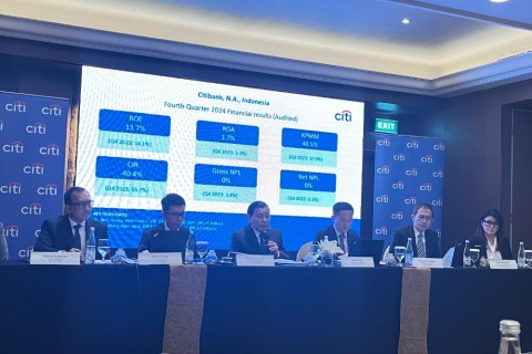 Citibank Indonesia Catat Laba Rp2,6 Triliun Berkat Efisiensi Operasional