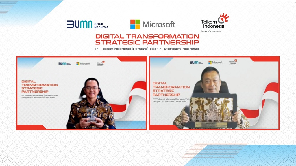 Kolaborasi Telkom dan Microsoft untuk Akselerasi Transformasi Digital Demi Wujudkan Kedaulatan Digital Indonesia