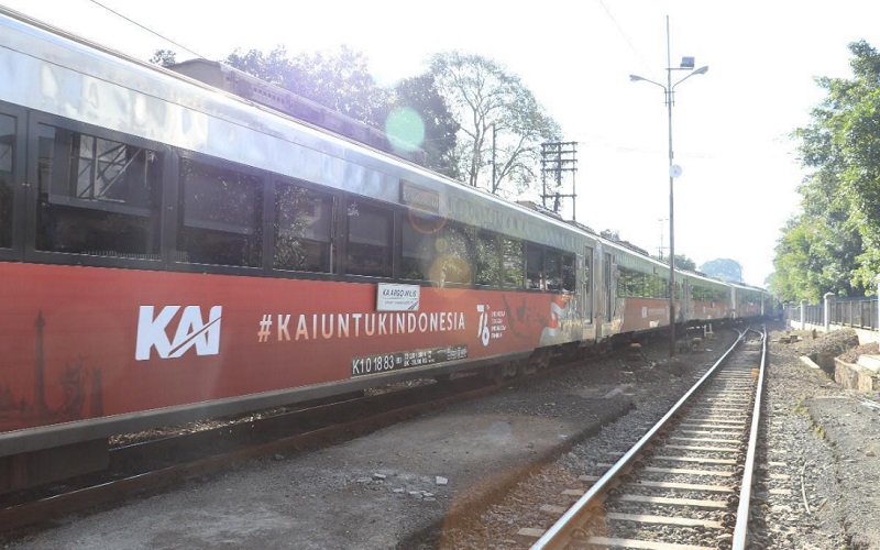 Livery edisi khusus HUT Kemerdekaan RI