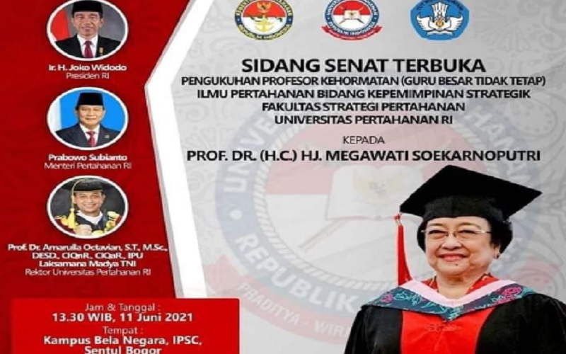 Megawati Soekarnoputri Punya 30 Gelar Kehormatan, 9 di Antaranya Doctor HC