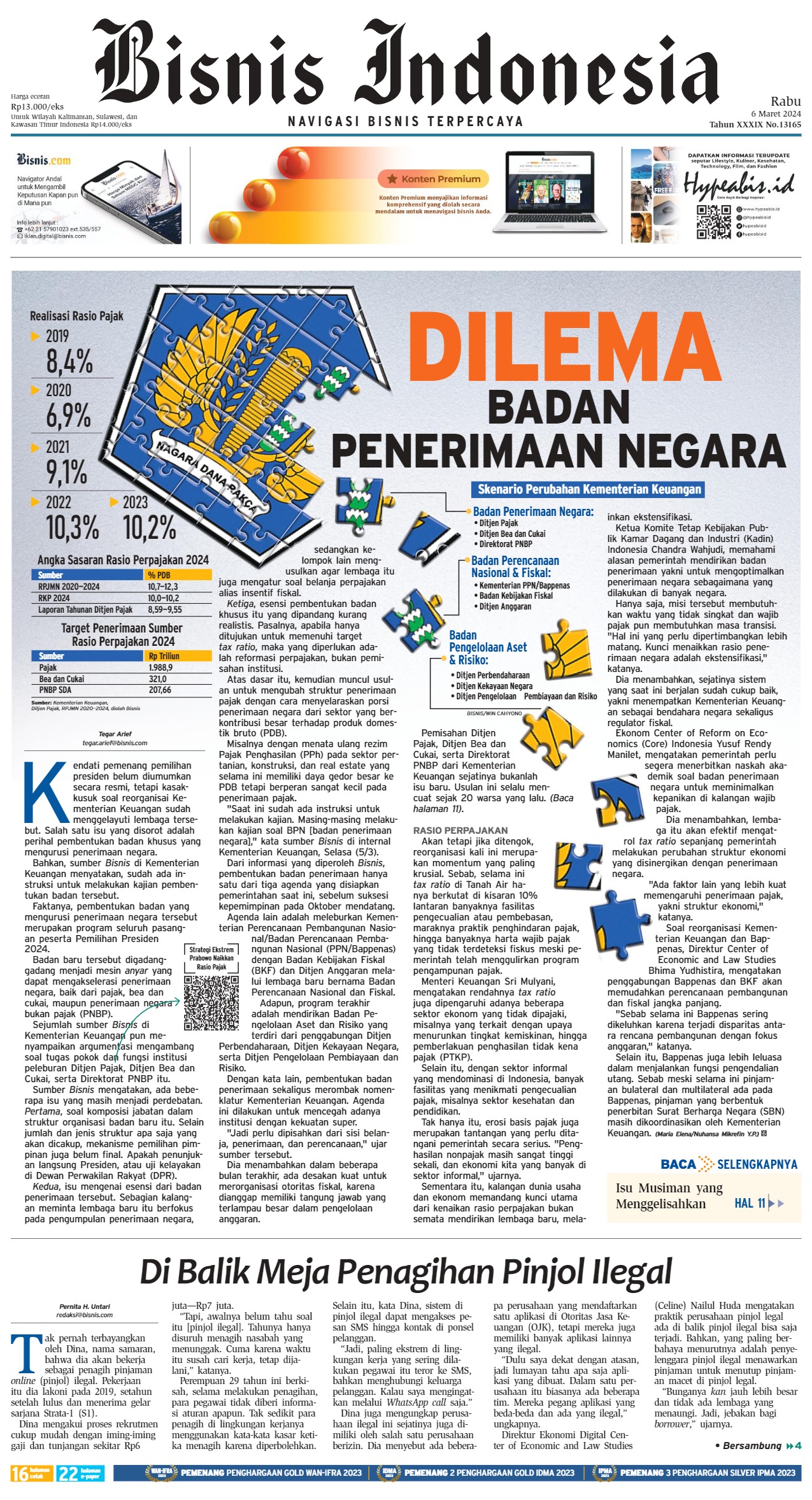 Bisnis Indonesia Edisi 06 Maret 2024