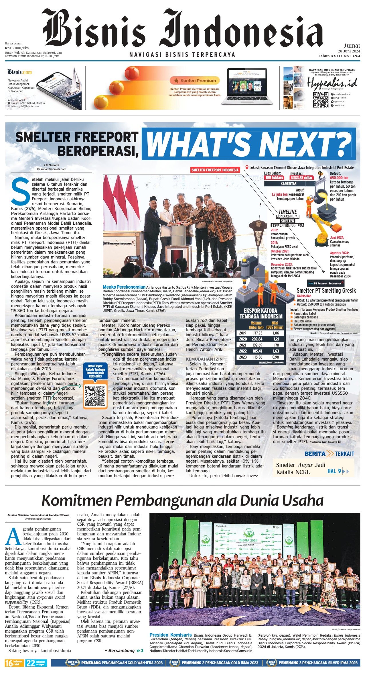 Bisnis Indonesia Edisi 28 Juni 2024