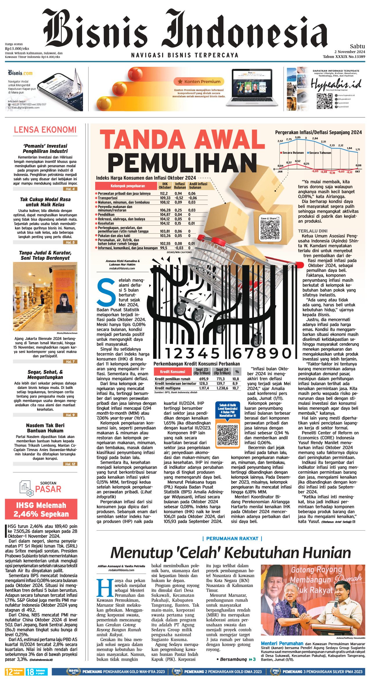 Bisnis Indonesia Edisi 02 November 2024