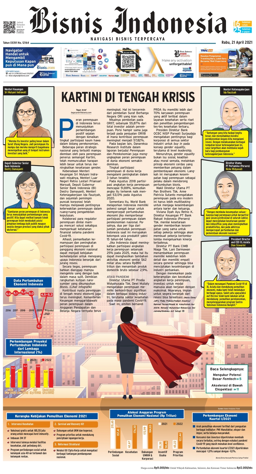 Bisnis Indonesia Edisi 21 April 2021