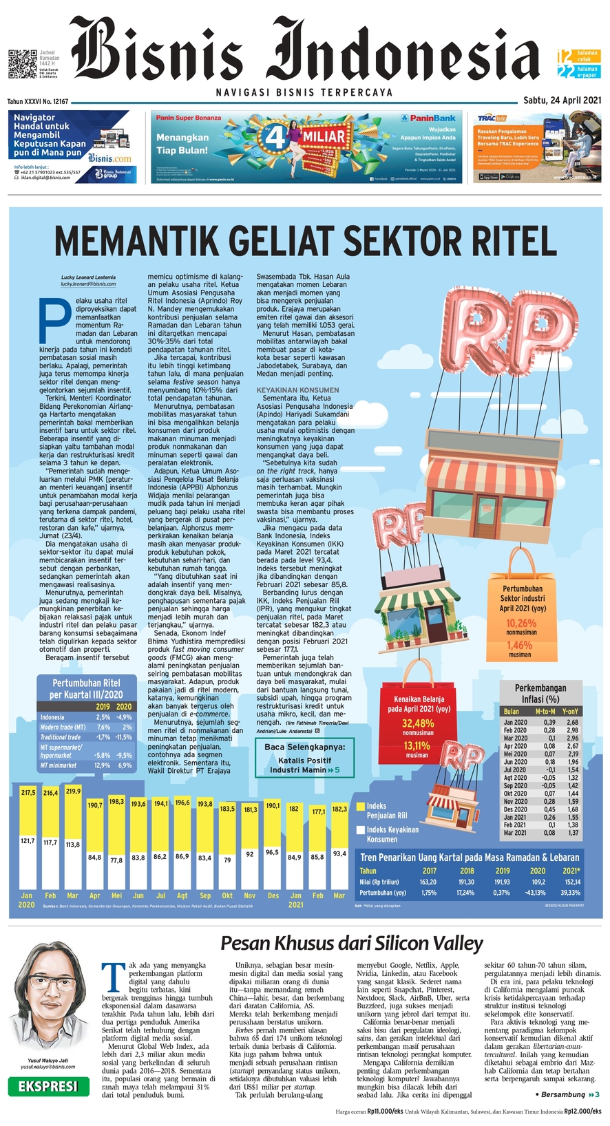 Bisnis Indonesia Edisi 24 April 2021