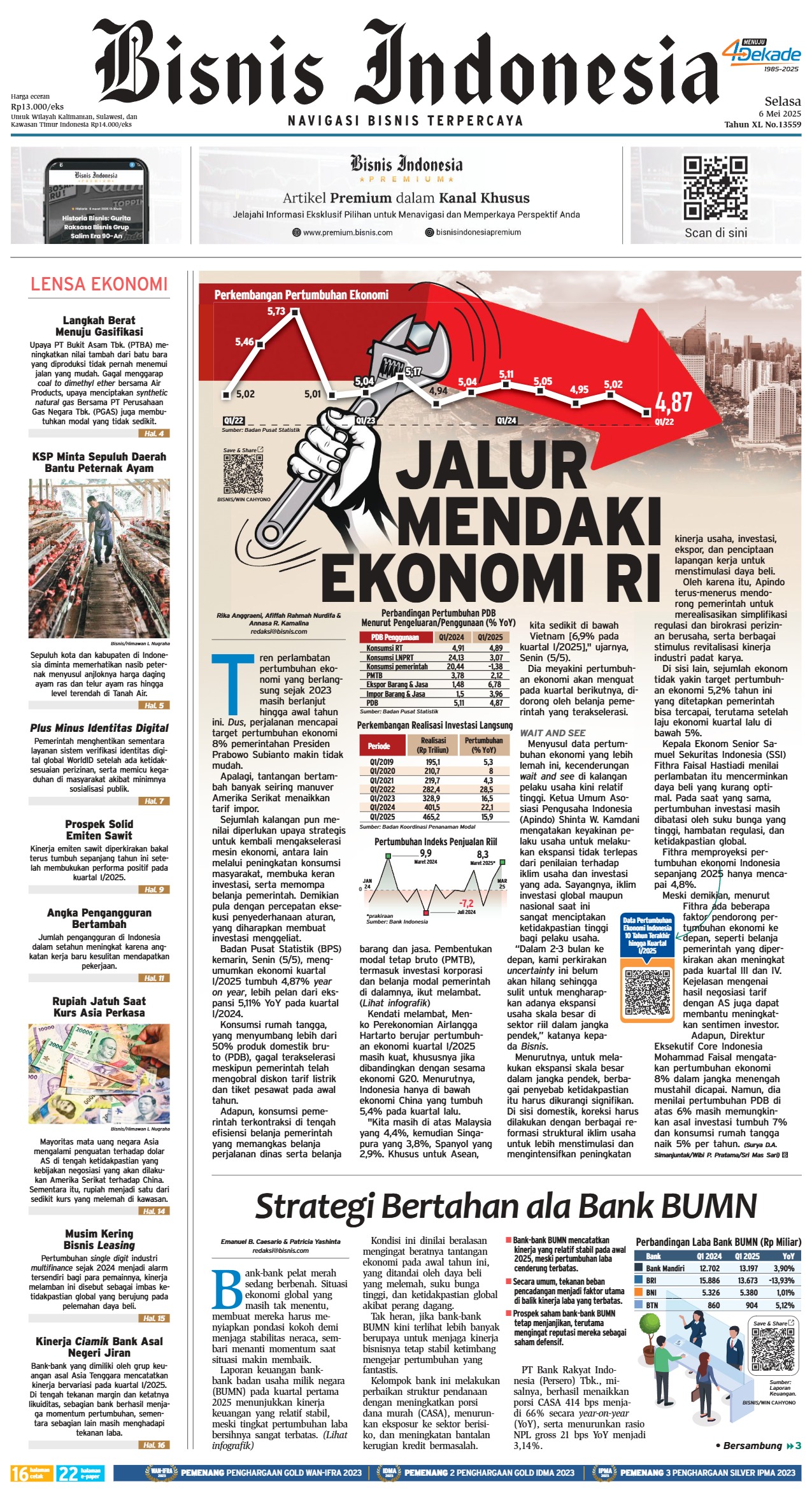 Bisnis Indonesia Edisi 06 Mei 2025 Bisnis Indonesia Edisi 06 Mei 2025