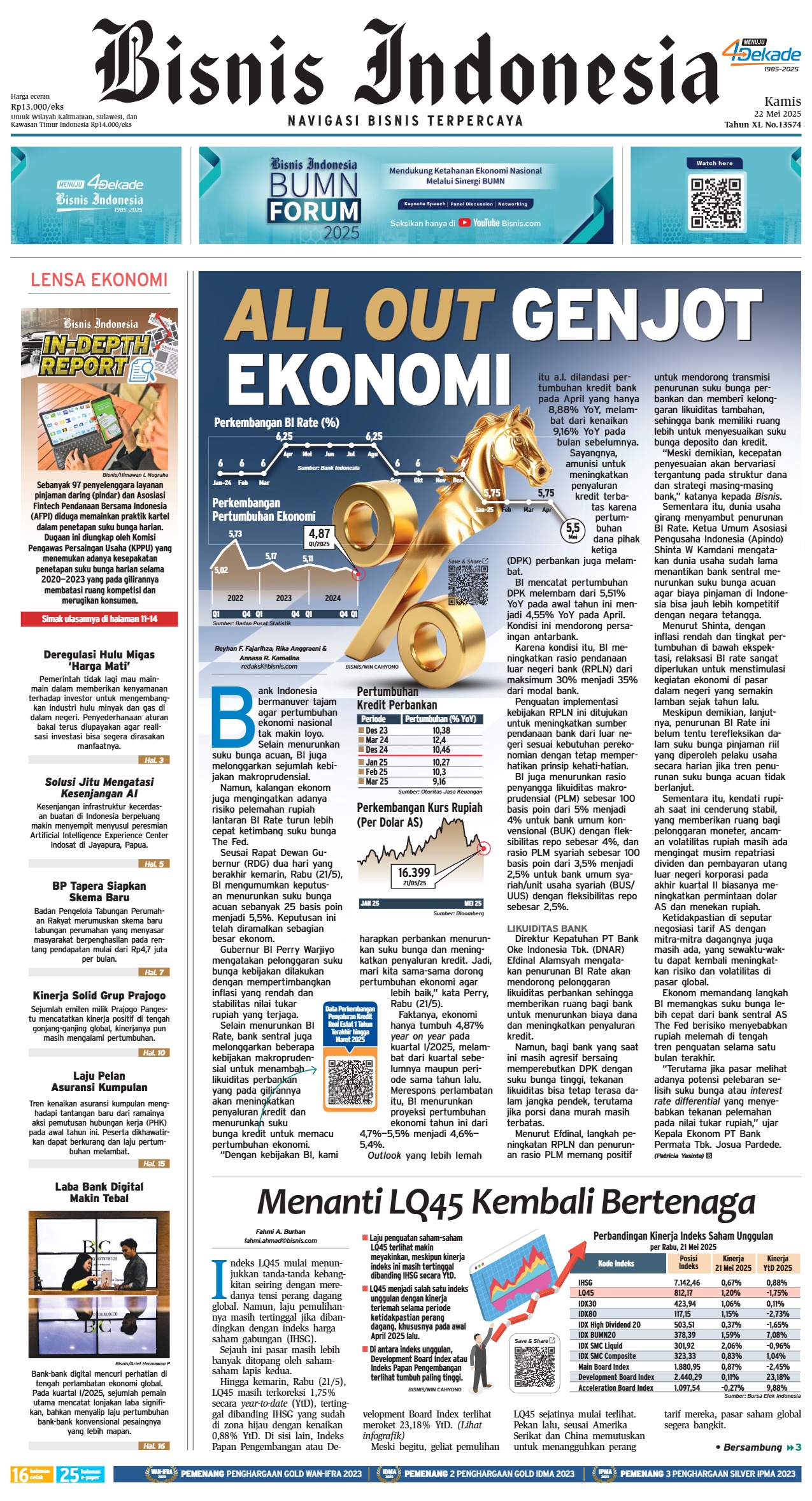 Bisnis Indonesia Edisi 22 Mei 2025 Bisnis Indonesia Edisi 22 Mei 2025