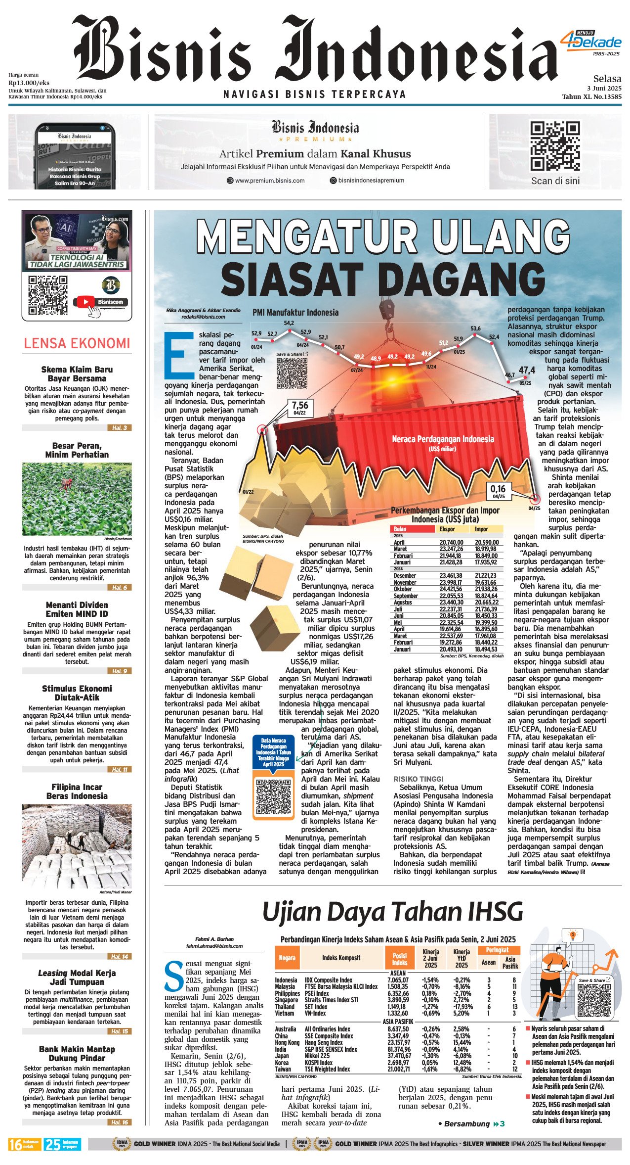 Bisnis Indonesia Edisi 03 Juni 2025 Bisnis Indonesia Edisi 03 Juni 2025
