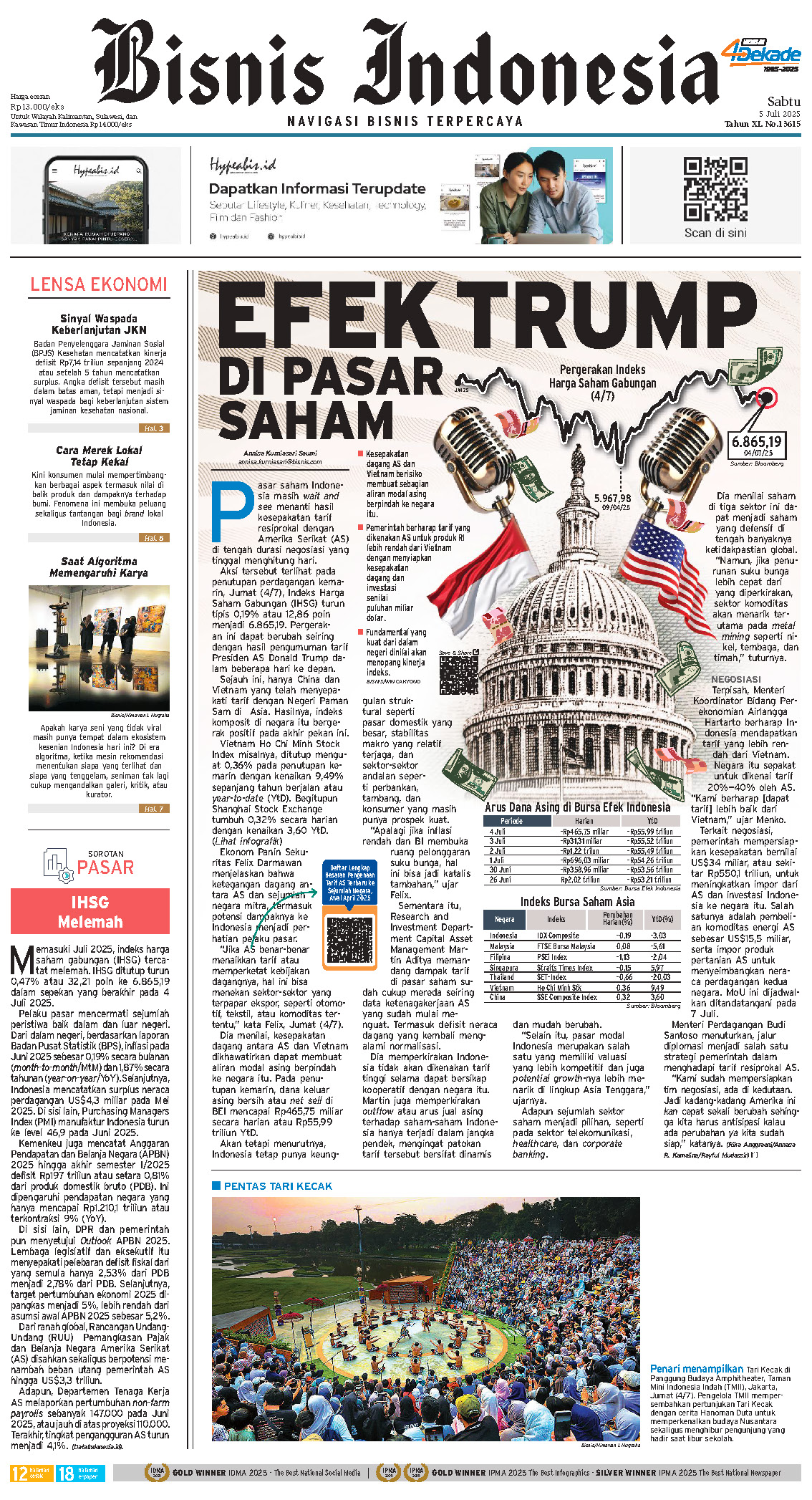 Bisnis Indonesia Edisi 05 Juli 2025 Bisnis Indonesia Edisi 05 Juli 2025