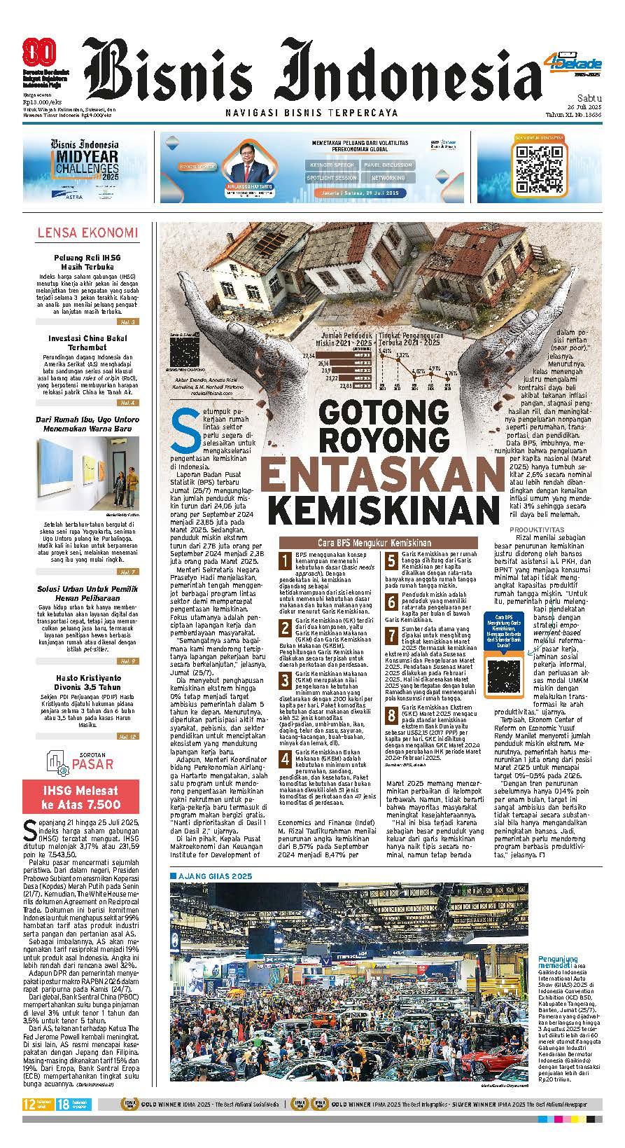 Bisnis Indonesia Edisi 26 Juli 2025 Bisnis Indonesia Edisi 26 Juli 2025