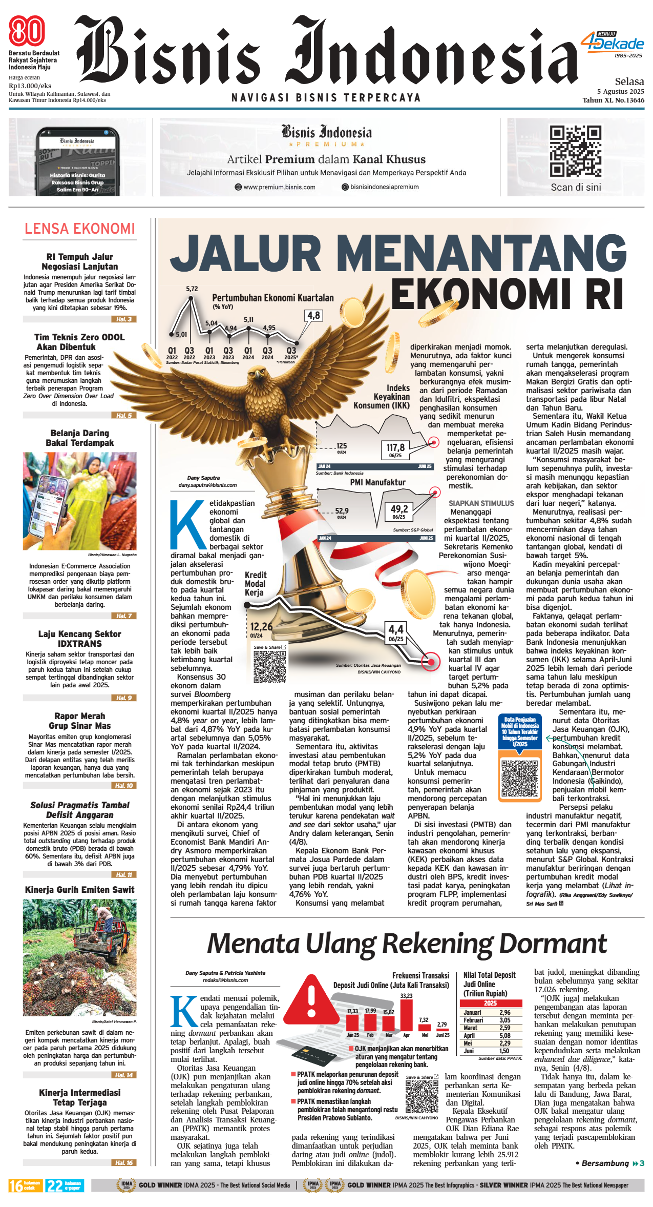 Bisnis Indonesia Edisi 05 Agustus 2025