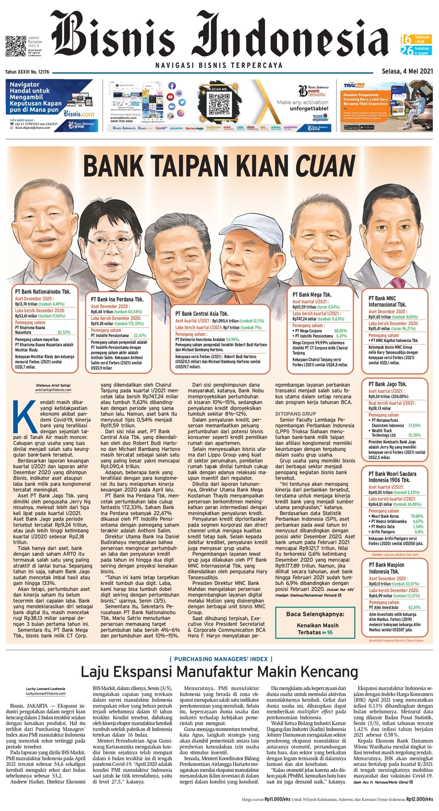 Bisnis Indonesia Edisi 4 Mei 2021