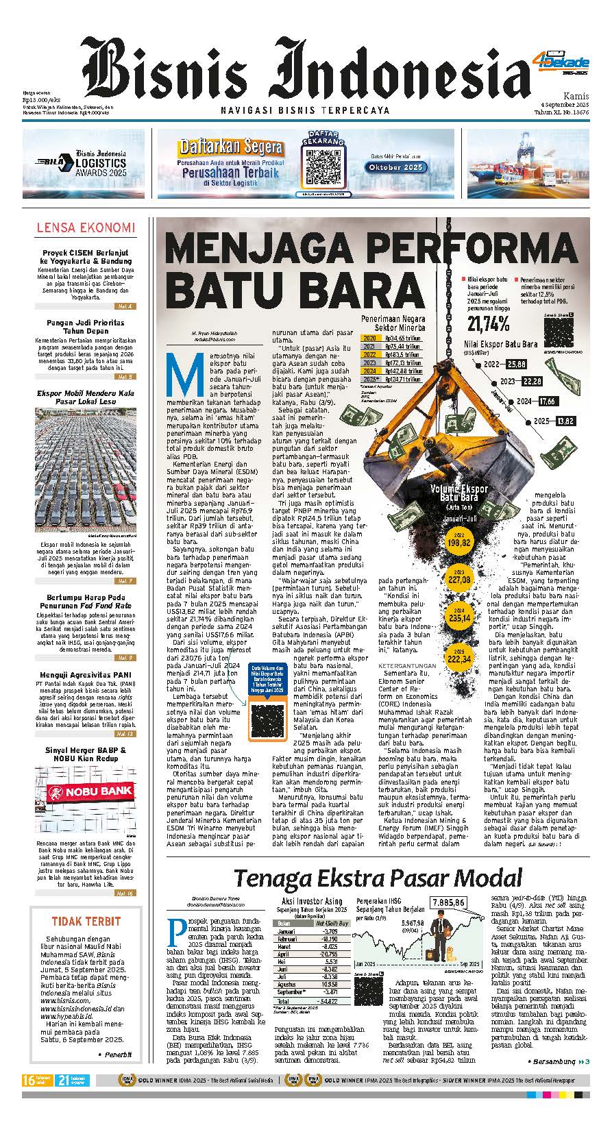 Bisnis Indonesia Edisi 04 September 2025